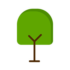 tree vector for website symbol icon presentation