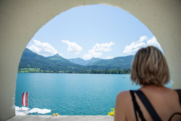 Fototapeta premium Ausblick