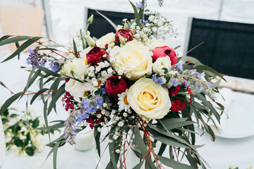 Beautiful decoration from a marriage