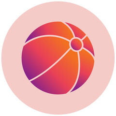 Beach Ball Icon