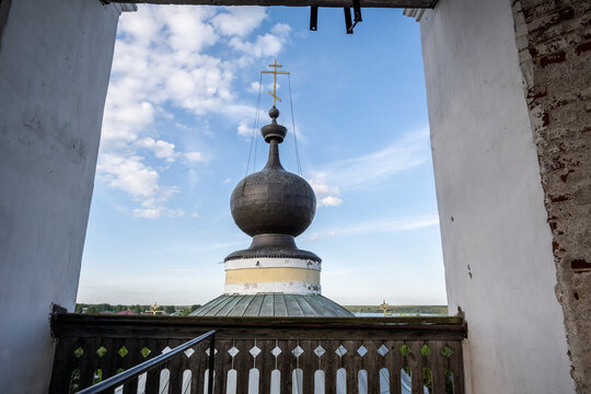 urban landscapes and sights of the city of Myshkin on a summer day
