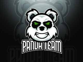 Vector illustration of a modern esport mascot logo design © Lokavora Design/Wirestock Creators