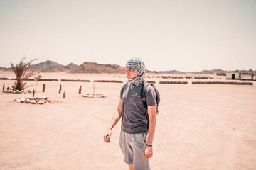 Wanderer in Wüste