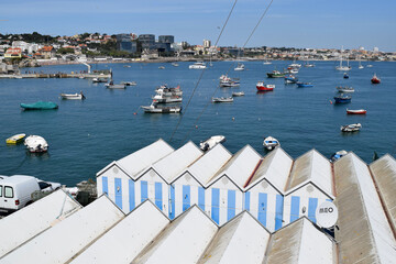 Cascais Marina Landscape in Portugal