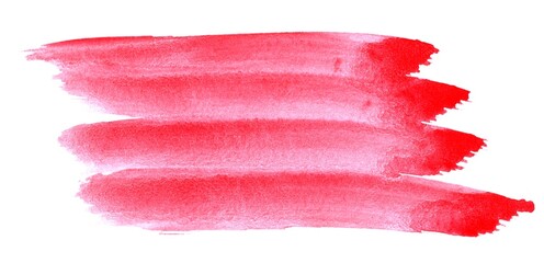 Unordentliche Pinselstreifen in rot als Hintergrund