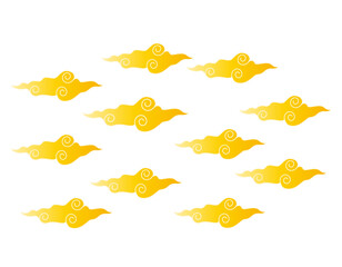 中華風　雲　正月