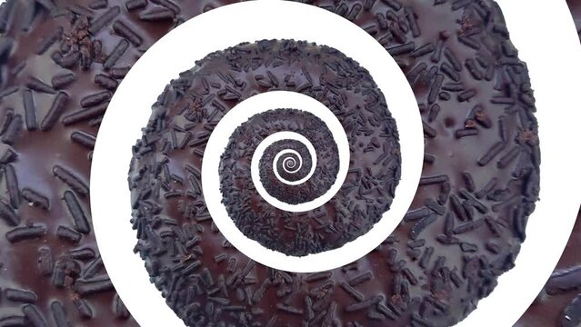 Donut Droste Hypnotic Spiral Spinning