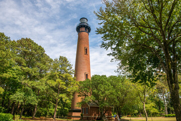 Currituck Island Lighthouse - Outer Banks of North Carolina