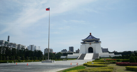 Chiang Kai-shek Memorial Hall in Taiwan