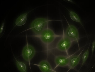 Imaginatory fractal abstract background Image