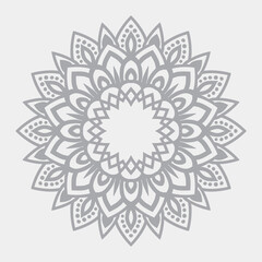 ornamental mandala design illustration Premium Vector