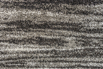abstract background of black and white carpet texture close up