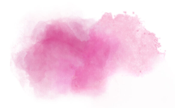 Brushed Painted Abstract Background. Brush stroked painting. Soft pink powder color watercolor background. Watercolor brush splash painting. Abstract pink powder splatted background,