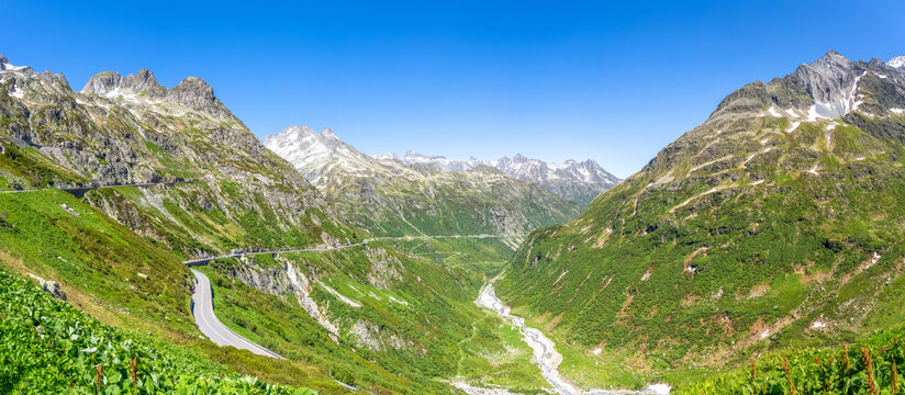 Sustenpass Panorama, Schweiz 