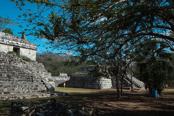 Maya Ruins at Ek balam in the jungle