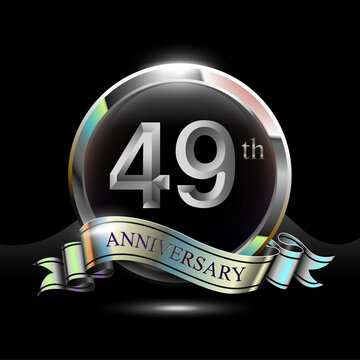 49 silver anniversary logo