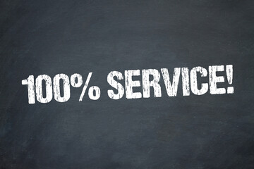 Obraz premium 100% Service!