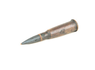 Cartridge from AK 47 insulated