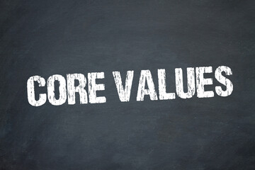 Obraz premium Core Values
