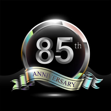 85th silver anniversary logo