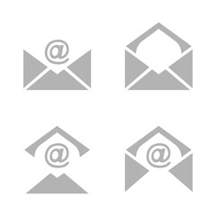 Email icon, vector illustration