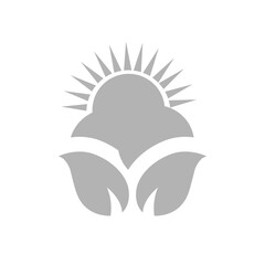 ecology icon, concept of environmental factors, vector illustration