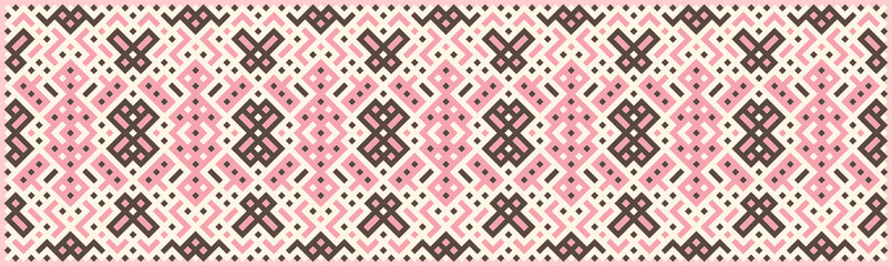 Multicolor truchet tiling connections illustration