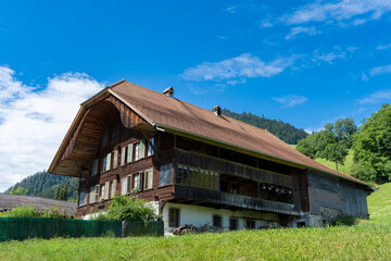 Fototapeta premium Diemigtal in der Schweiz