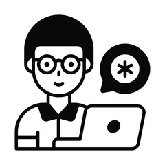 doctor Modern concepts design, vector illustration