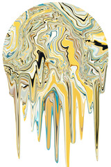 Colorful abstract expressionist digital painting background, contemporary art, modern art