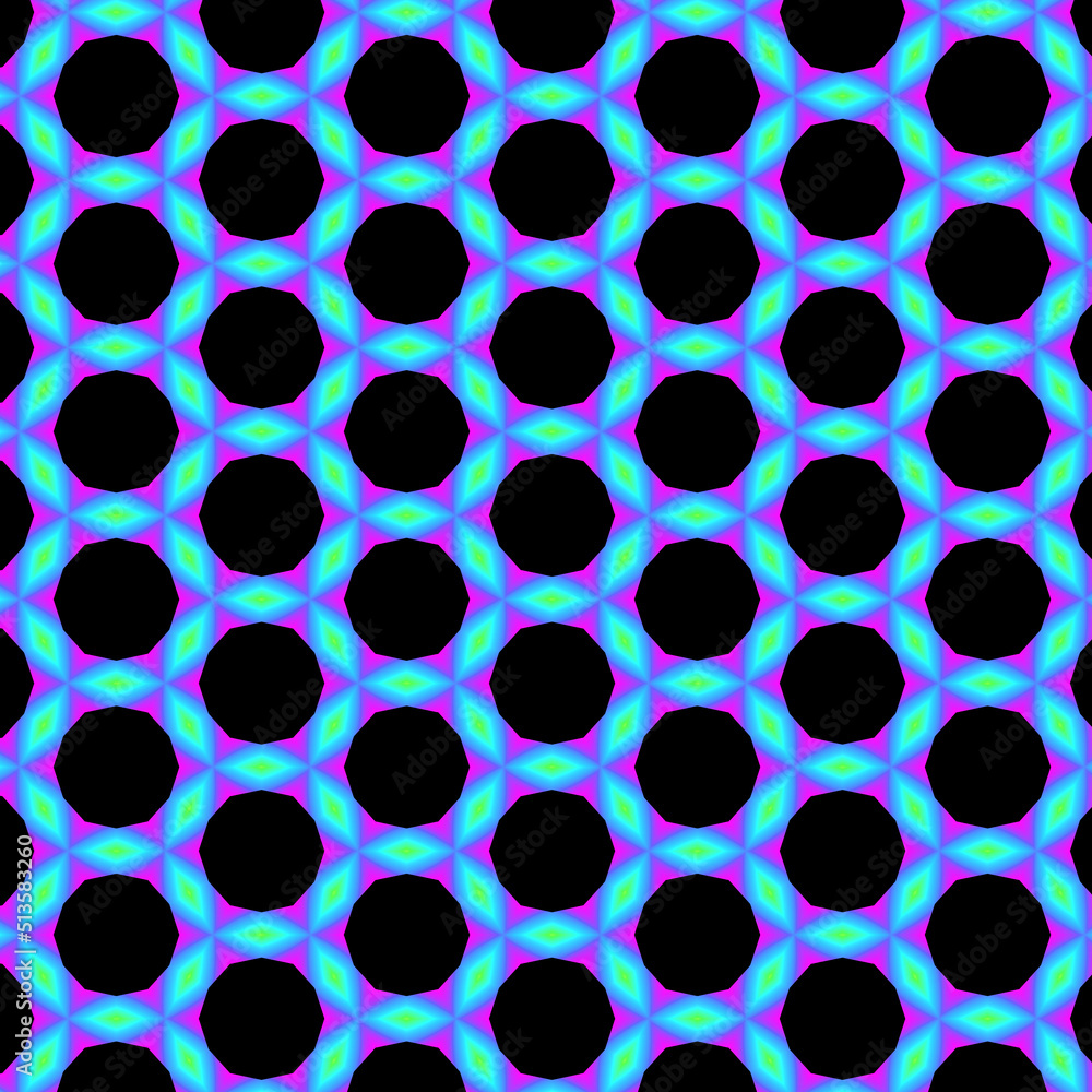 Poster abstract background with blurred symmetrical pattern