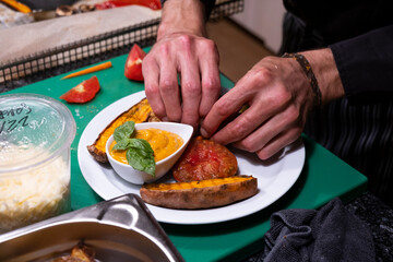 Comida ecológica vegetariana