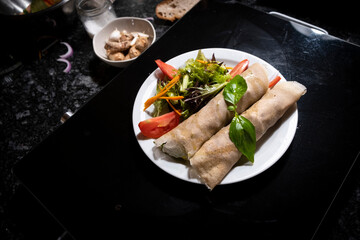 Comida ecológica vegetariana