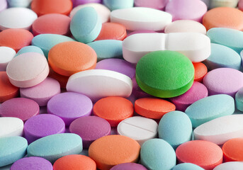 Tablets. Pharmaceuticals for influenza, HIV, hypertension and other diseases.