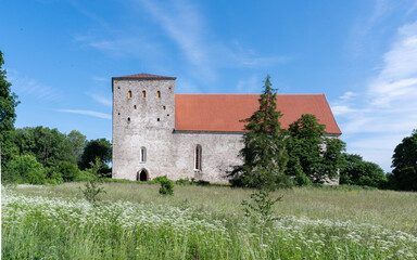 church in saaremaa, estonia