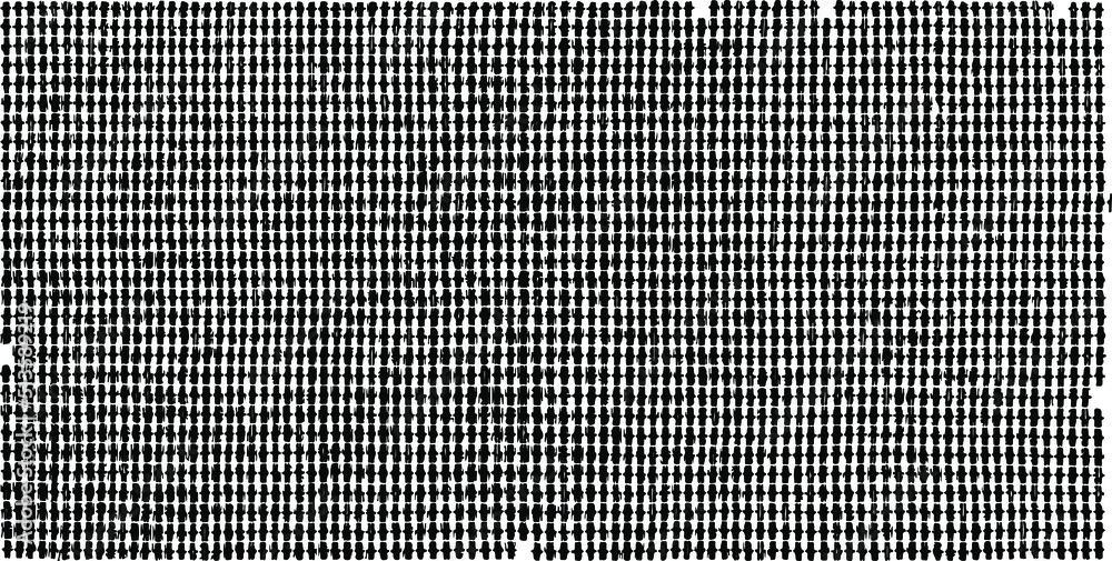 Poster vector fabric texture. distressed texture of weaving fabric. grunge background. abstract halftone ve
