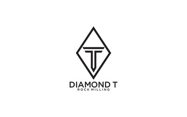 Modern creative T Logo Design and template