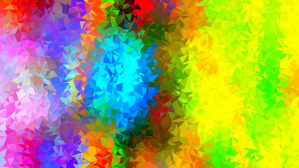 Abstract multicolored geometric polygonal background.