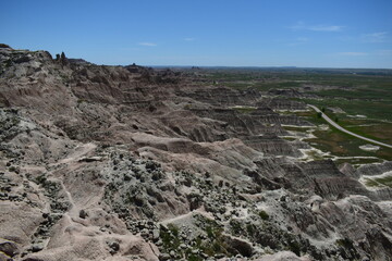 The Badlands of South Dakota