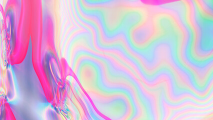Fototapeta premium Abstract multicolored liquid texture background