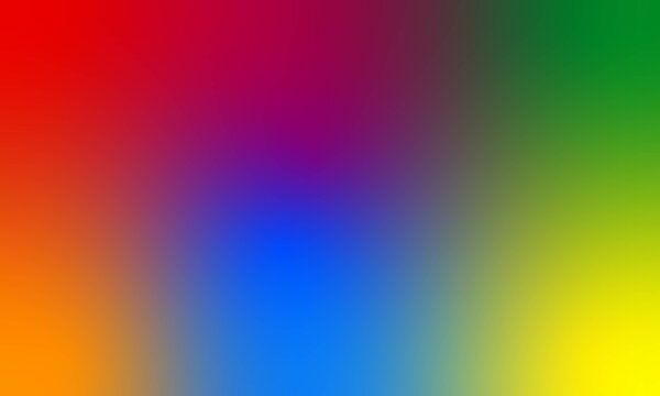 Abstract blurred gradient background in bright colors. Colorful smooth illustration vector