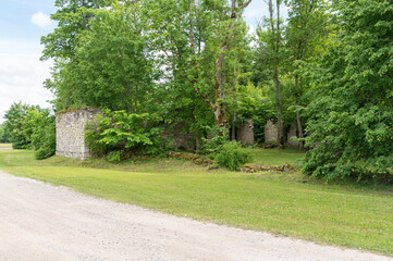 ruins of building