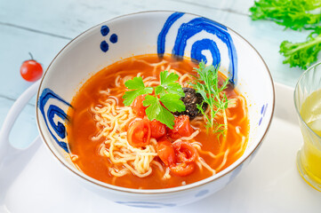 冷製トマトラーメン