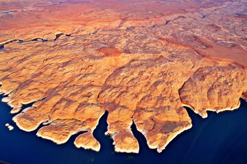 Luftaufnahme von Lake Powell