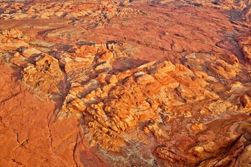 Luftaufnahme von Canyonlands