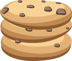 stack of Chocolate Chips Chips, Chocochips