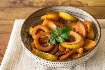 ハチクの炒め煮