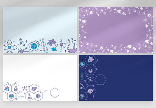 Science Class Backgrounds for Science Presentations
