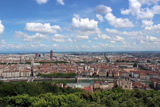 Vieux Lyon, France.