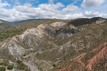 mountainous area in the south of Andalucia